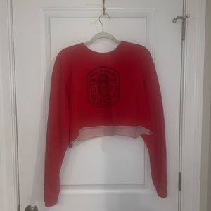 Cropped Patagonia sweatshirt